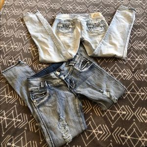 Silver diva Colombian butt lifters jeans